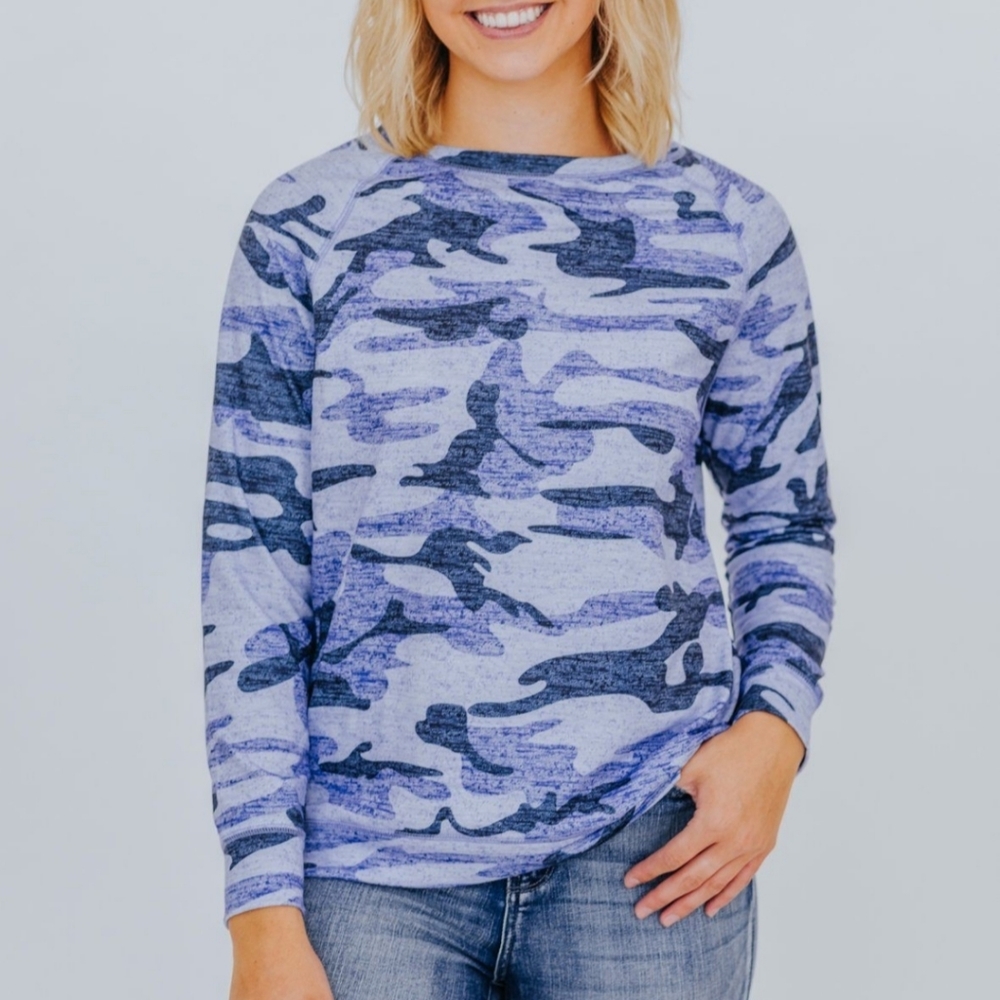 Lk New Camo Sweatshirt. XL